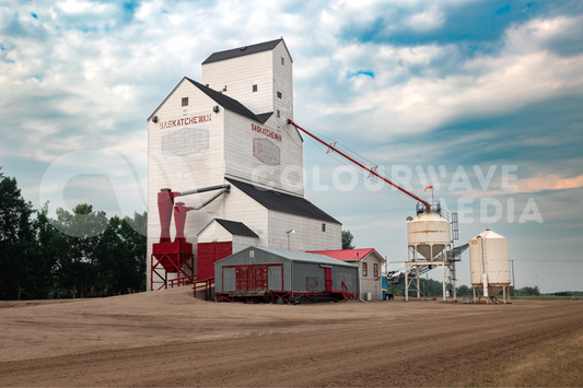 Grain Elevator Print